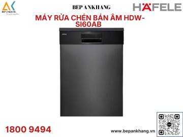 Máy rửa chén bán âm Hafele HDW-SI60AB, Series 600 - 538.21.320